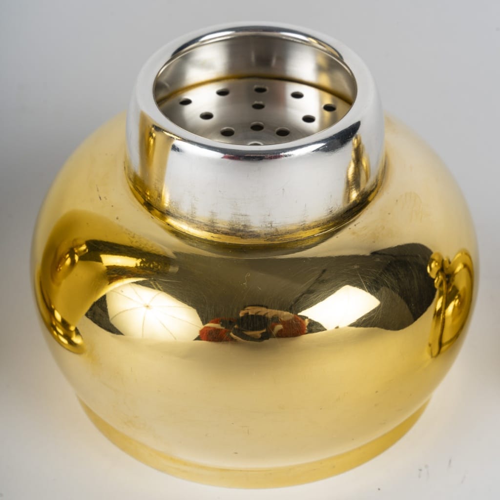 TETARD Frères – SHAKER en Vermeil XXe ART DECO | Biron 
