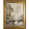 Jean Bernard Trotzier Vue animée de l’Opéra Garnier huile sur toile XXème siècle | Biron 