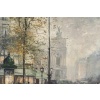 Jean Bernard Trotzier Vue animée de l’Opéra Garnier huile sur toile XXème siècle | Biron 