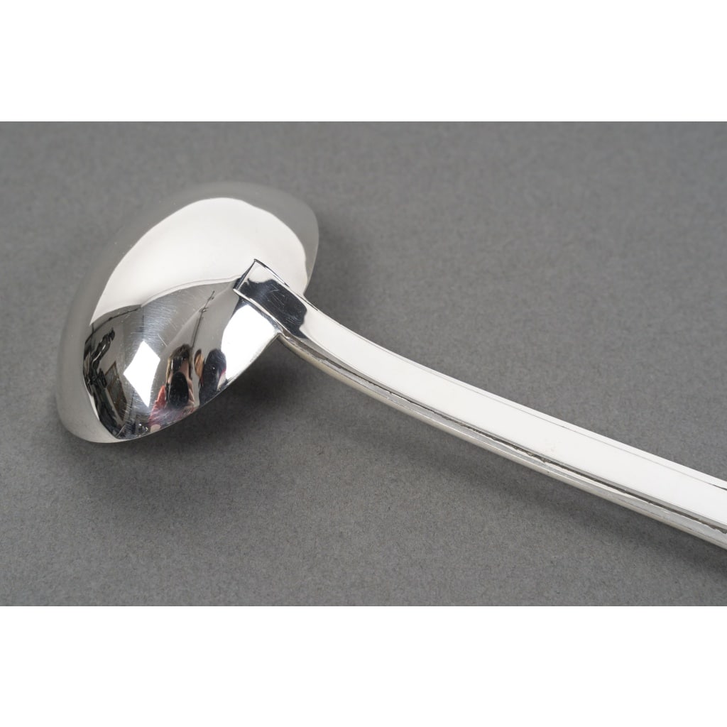CARDEILHAC – Cuillère à sauce en argent ART DECO vers 1930 | Biron 