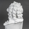 Splendide biscuit de sèvres signé Paul Duboy (1830-1887) représentant une jeune femme aux cheveux ondulés, 19 ème siècle | Biron 