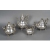 SERVICE A VERSER en Argent de Style Louis XV au Couple de Tourterelles. Paris, seconde moitié du XIX e | Biron 