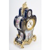 Fantaisie Galante pour Cartel à poser Néo-Rococo en porcelaine et bronze doré. Circa 1890 | Biron 