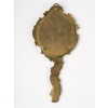 Miroir à main du 19ᵉ siècle en émail cloisonné sur bronze, avec un verre biseauté. | Biron 
