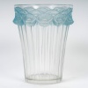 Vase « Boutons d’Or » verre blanc patiné bleu de René LALIQUE | Biron 