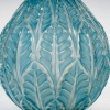 Vase « Malesherbes » verre blanc patiné bleu de René LALIQUE | Biron 