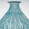 Vase « Malesherbes » verre blanc patiné bleu de René LALIQUE | Biron 