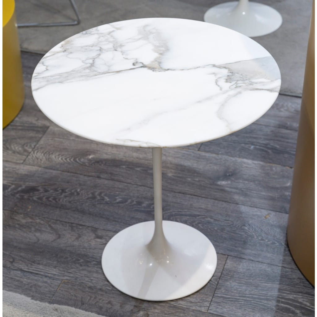 Eero SAARINEN (1910-1961), Edition Knoll : Guéridon en marbre | Biron 