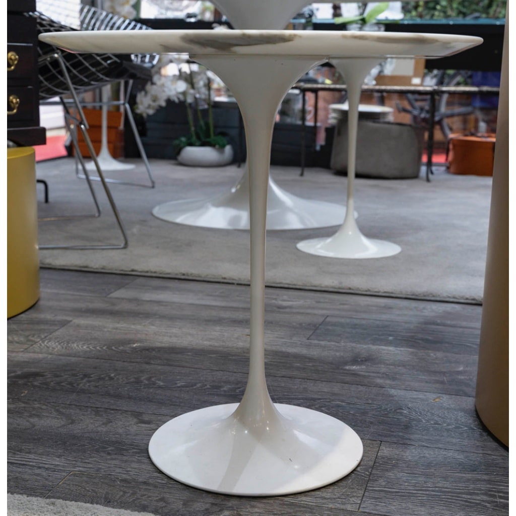Eero SAARINEN (1910-1961), Edition Knoll : Guéridon en marbre | Biron 