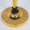 Paire de flambeaux Aux Merveilleuses attribuée à Claude Galle vers 1810, montée en lampes | Biron 