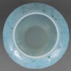 Vase « Monnaie Du Pape » verre opalescent patiné bleu de René LALIQUE | Biron 