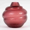 Vase « Serpent » cristal rouge de LALIQUE France | Biron 