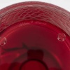 Vase « Serpent » cristal rouge de LALIQUE France | Biron 