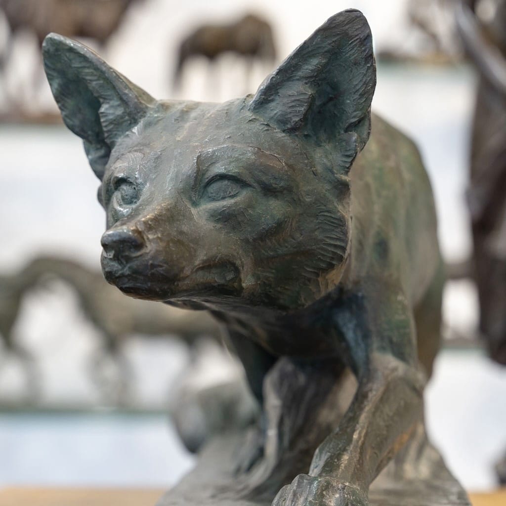 Sculpture – Le Renard , Henri Bargas – Terre Cuite | Biron 