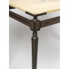 Console, table d’appoint, en bronze patiné et dessus de marbre, 1950-1960. | Biron 