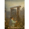 Alexis Joseph Mazerolle (1826-1889) Les vendanges huile sur toile vers 1850-1860 | Biron 