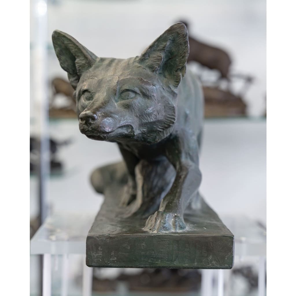 Sculpture – Le Renard , Henri Bargas – Terre Cuite | Biron 