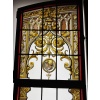 Vitraux style néogothique scènes de cabaret (246 x 210 cm) | Biron 
