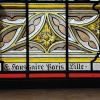 Vitraux style néogothique scènes de cabaret (246 x 210 cm) | Biron 