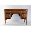 Bureau à caissons en bois de Rose et Palissandre d’époque Transition Louis XV-Louis XVI | Biron 