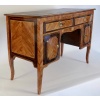 Bureau à caissons en bois de Rose et Palissandre d’époque Transition Louis XV-Louis XVI | Biron 