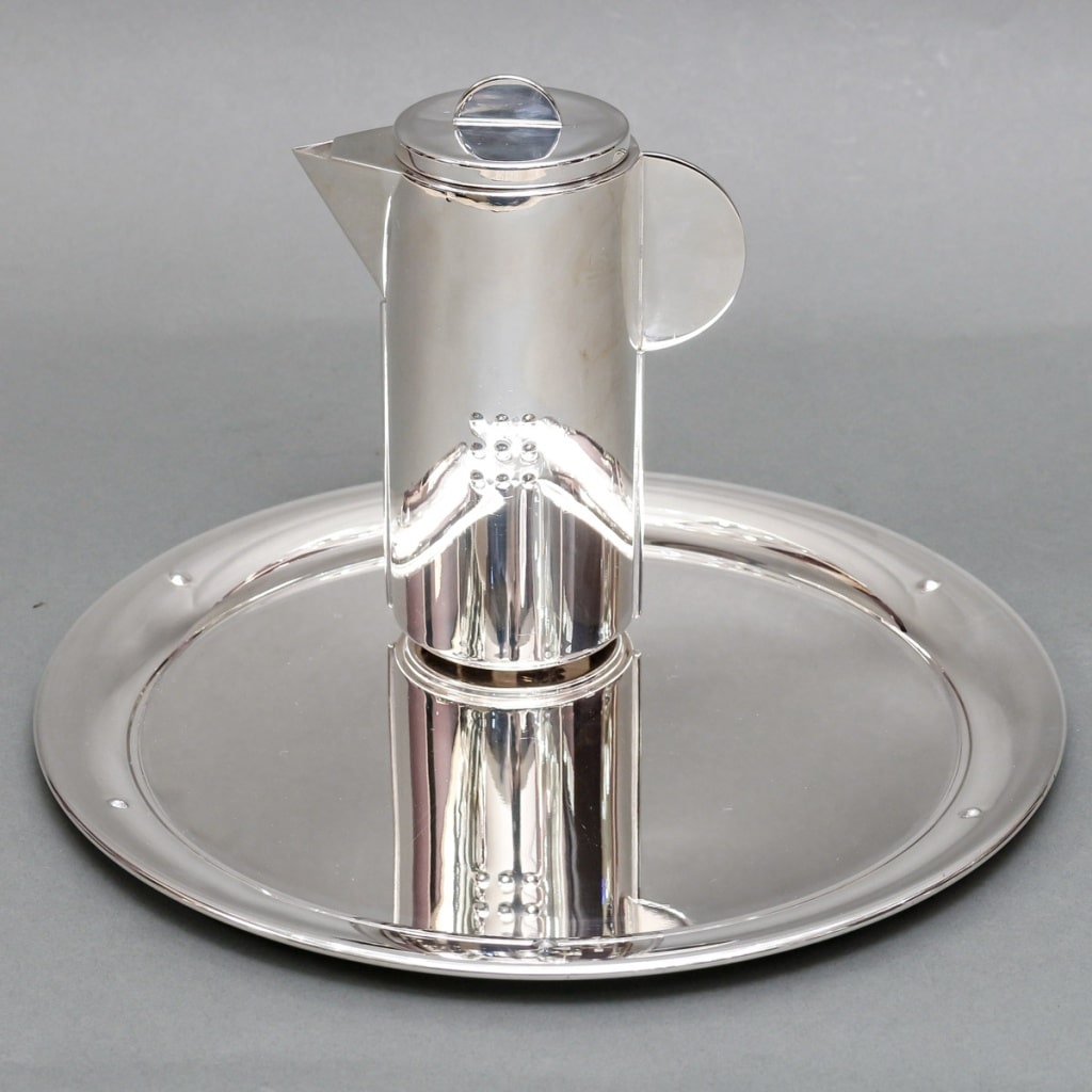 CLETO MUNARI (1930) Service en argent minimaliste Vicenza XXe | Biron 