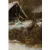 Théodore Levigne (1848-1912) Village sous la neige huile sur toile fin du XIXème siècle | Biron 