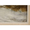 Théodore Levigne (1848-1912) Village sous la neige huile sur toile fin du XIXème siècle | Biron 
