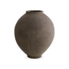 Paire de vases, Jars, couleur Taupe en terre cuite. | Biron 