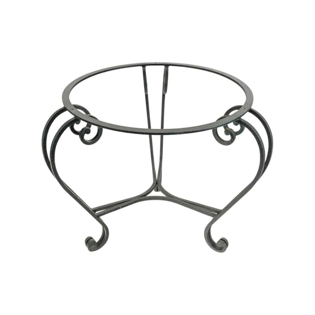 Piètement de table de salle à manger en fer forgé, XXème siècle. | Biron 