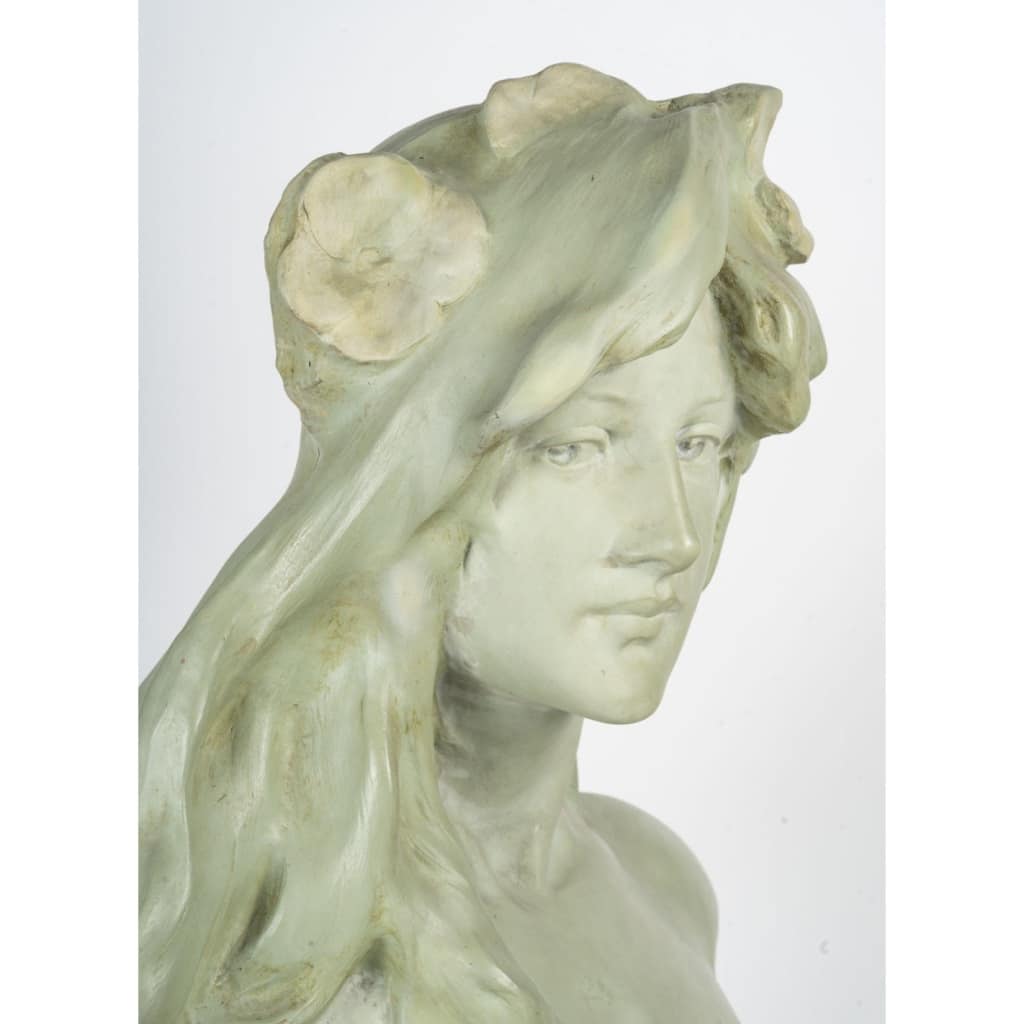 Sculptures en terre cuite d’époque Art Nouveau, 1900. | Biron 
