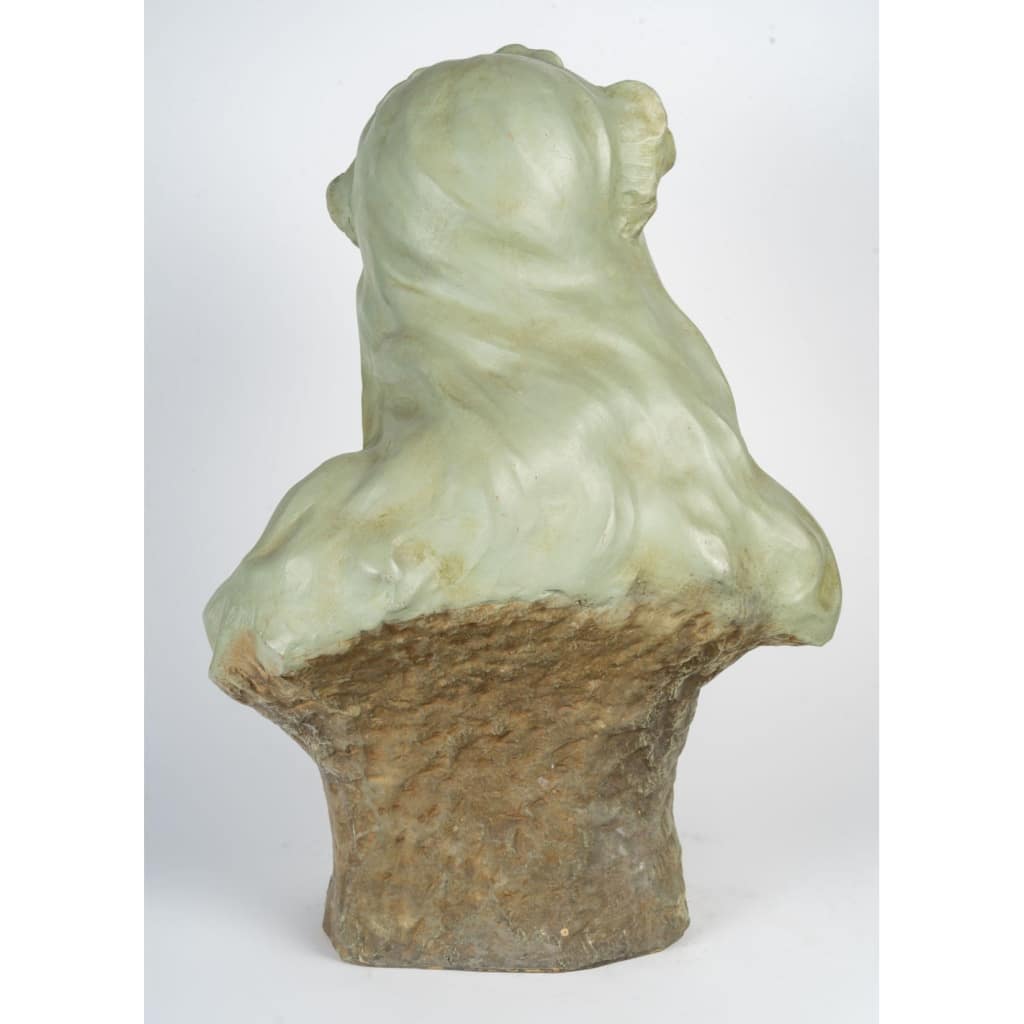 Sculptures en terre cuite d’époque Art Nouveau, 1900. | Biron 