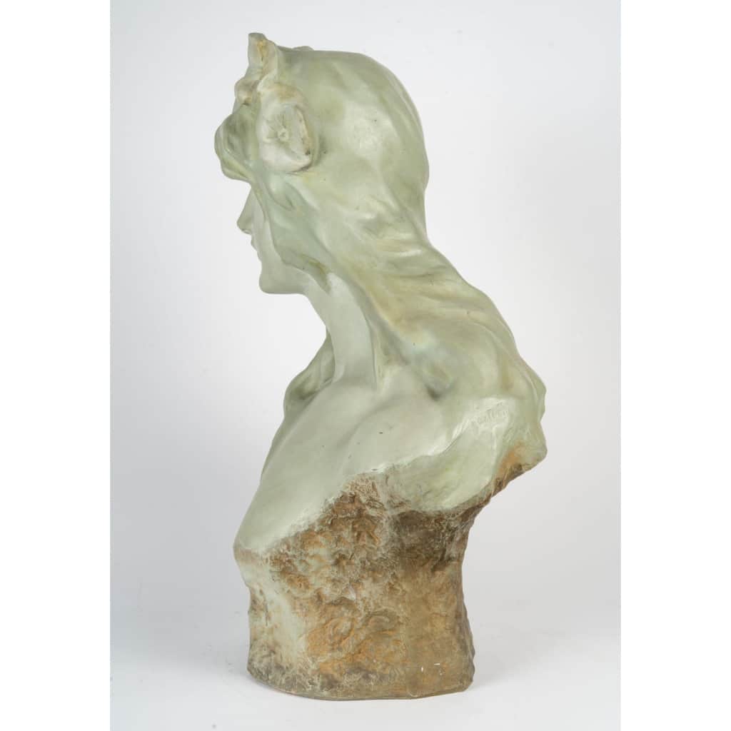 Sculptures en terre cuite d’époque Art Nouveau, 1900. | Biron 