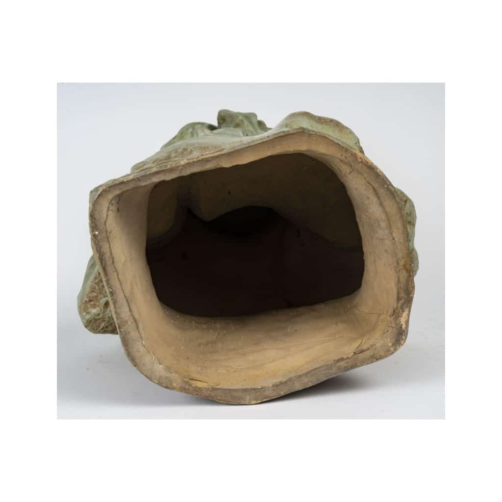 Sculptures en terre cuite d’époque Art Nouveau, 1900. | Biron 