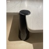 Table basse en marbre de carrare veiné blanc et noir d’Angelo MANGIAROTTI | Biron 
