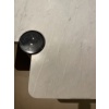 Table basse en marbre de carrare veiné blanc et noir d’Angelo MANGIAROTTI | Biron 