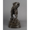 Sculpture – Chien épagneul à l’affût , Paul – Édouard Delabrièrre (1829-1912) – Bronze | Biron 