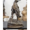 Sculpture – Jument à l’écurie , Pierre – Jules Mêne (1810-1879) – Bronze | Biron 