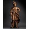 Saint Florian – Sculpture en pin cembro, travail alpin (France ou Italie) du 17e siècle | Biron 