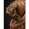Saint Florian – Sculpture en pin cembro, travail alpin (France ou Italie) du 17e siècle | Biron 