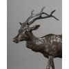 Sculpture – Le Cerf Marchant , Pierre – Jules Mêne (1810-1879) – Bronze | Biron 