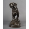 Sculpture – Chien épagneul à l’affût , Paul – Édouard Delabrièrre (1829-1912) – Bronze | Biron 