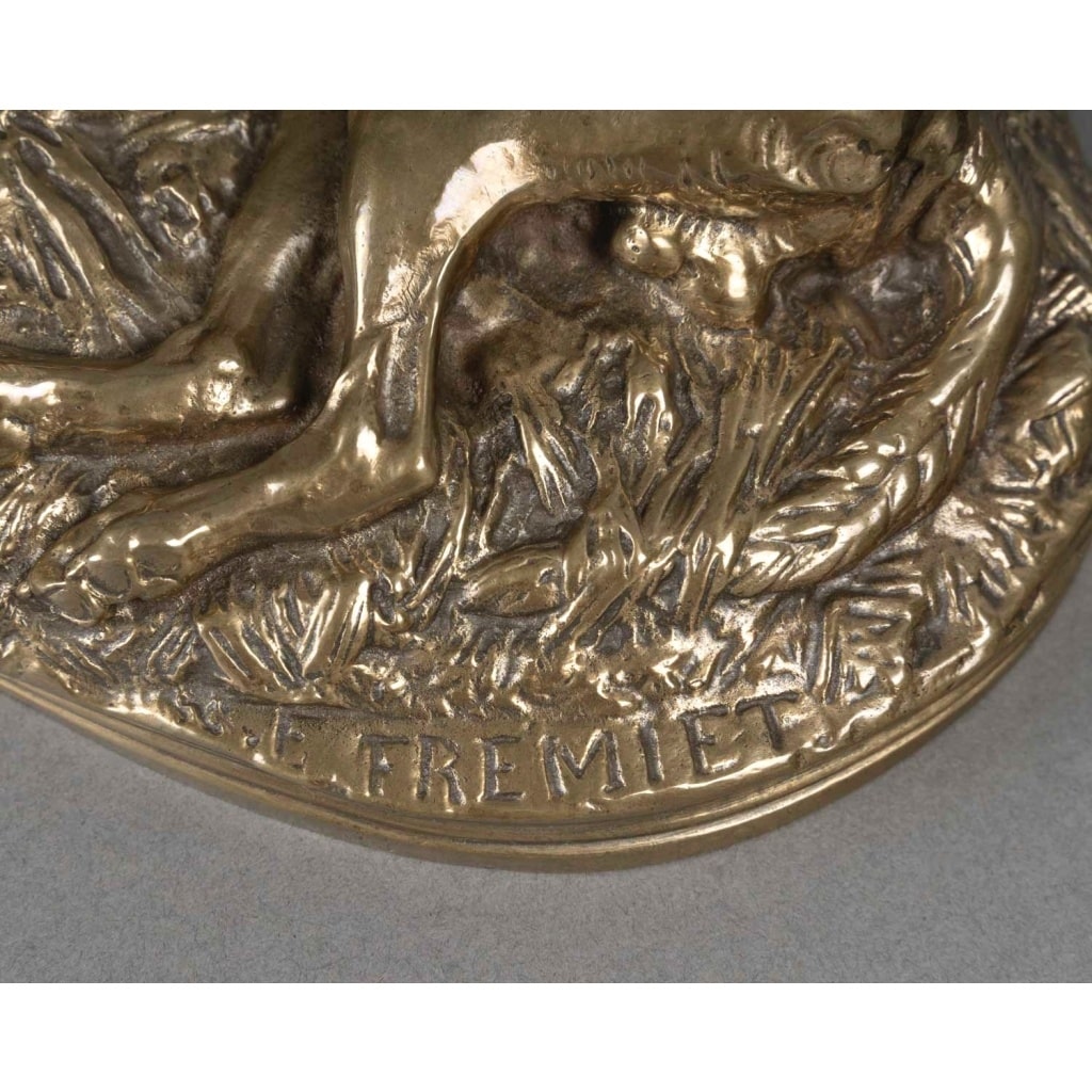 Sculpture – Chien De Meute , Emmanuel Frémiet (1824-1910) – Bronze | Biron 
