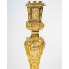 Paire d’appliques dite Aux Zéphyrs en bronze ciselé et doré XIXème siècle | Biron 