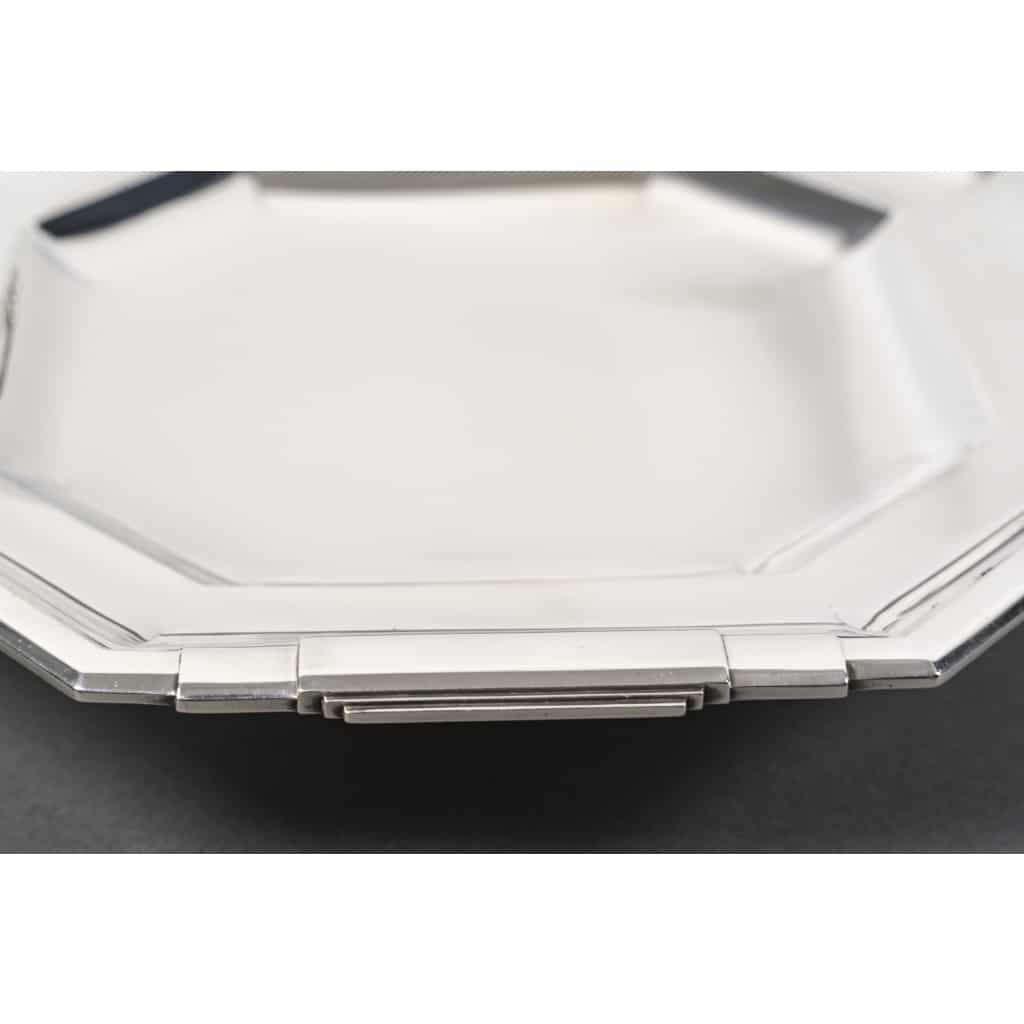LAPPARRA – Paire de coupes sur pied argent massif XXe ART DECO | Biron 