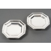 LAPPARRA – Paire de coupes sur pied argent massif XXe ART DECO | Biron 