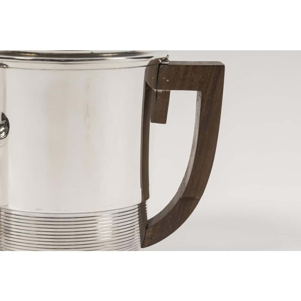 Fouquet Lapar – Service thé café 3 pièces argent massif ART DECO | Biron 
