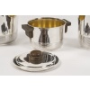 Fouquet Lapar – Service thé café 3 pièces argent massif ART DECO | Biron 