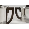 Fouquet Lapar – Service thé café 3 pièces argent massif ART DECO | Biron 