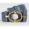 LALIQUE : Ceinture cuir et cristal | Biron 